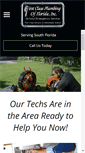 Mobile Screenshot of firstclassplumbinginc.com